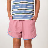 dusty pink retro super short
