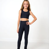 foreverflex black crop top