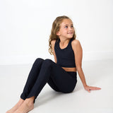 foreverflex black crop top