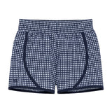 girls gingham super short