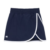 navy power skort