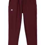 maroon warm-up jogger
