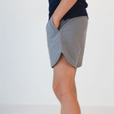 gray super short
