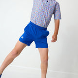 royal blue super short
