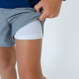 gray super short