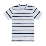 navy and white stripe practice shirt