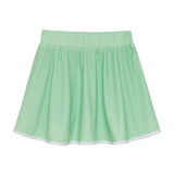 palm green twirly skort