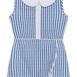 seersucker stripe court dress