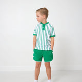 kelly green power play blade shirt