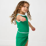 kelly green tennis dress