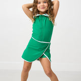 kelly green tennis dress