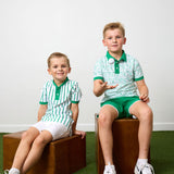 kelly green power play blade shirt