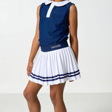 the girls league white skort