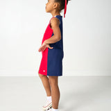 red split play dress