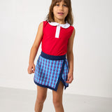 red/white girly girl tank