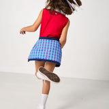 red/white girly girl tank