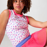 tutu print muscle tank