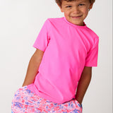 neon pink practice shirt