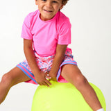 neon pink practice shirt