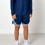 navy basketball short