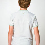 sage/white thin stripe blade shirt