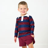 long sleeve rugby polo shirt
