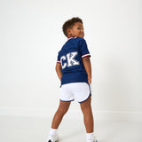 white mesh super short