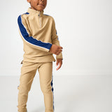 khaki sideline half-zip
