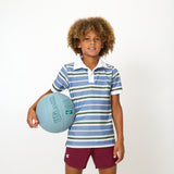 heritage stripe polo shirt