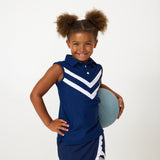 navy cheer top