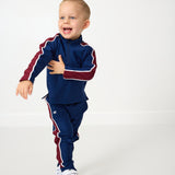 navy sideline warm-up jogger