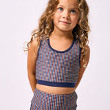 gingham crop top