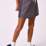 gingham tennis skort