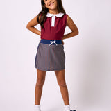 gingham tennis skort