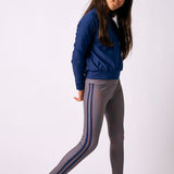 girls navy crewneck