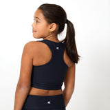 foreverflex black crop top