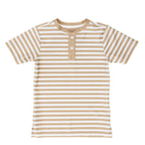 khaki/white qb stripe blade shirt