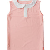 pink/white girly girl tank