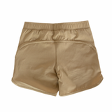 khaki super short