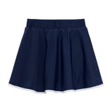 girls navy twirly skort