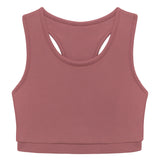 dusty pink foreverflex crop top