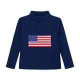 old glory half-zip