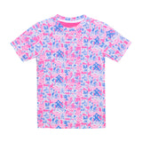 drippy print practice shirt