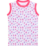 tutu print muscle tank