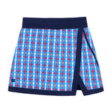 red white and gingham retro power skort