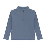 slate half-zip
