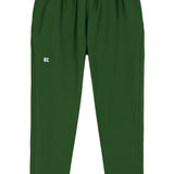 dark green warm-up jogger