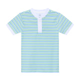 palm green baseline stripe blade shirt