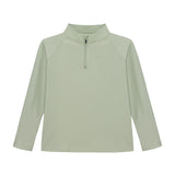 sage retro half-zip