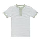 sage/white thin stripe blade shirt